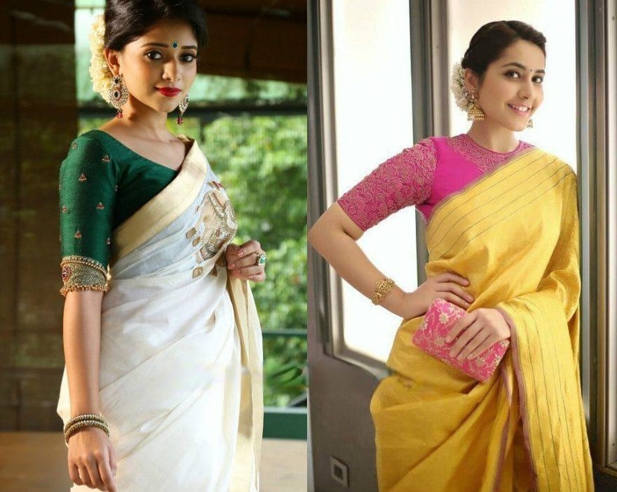 Net sarees have become very in vogue particularly because of the beautiful look they bring to any saree. Net sarees are an extraordinary pick for a wide scope of events and gatherings.  There is a broad exhibit of variations of pullover plans that you can wear with net sarees and one can without much of a stretch pick one according to your style sense.  Here is a definitive assortment of originator shirt styles for you to pick the most appropriate one for you.  1 . Short Blouse with Elbow Length Sleeves     This short shirt with elbow length sleeves can be an extraordinary option to your wardrobe and can be easily planned with net pastel hued sarees to add an effortless and exquisite appearance. The pullover plan that she is it is truly elite to wear here. Take this up a score by donning your number one gems.  2. Beautiful Mirror Work Blouse  This pullover will surely suit your taste; this shirt with reflect work is ethnic yet stylish. Venture down the passageway in style by matching it with a splendid hued saree. The specific assortment of shirt depicted in the image looks astounding with the wide range of shades of net sarees.  3. Half & Half Close Neck Blouse  The nearby neck pullover can be an incredible decision for a conventional occasion. The pullover is double conditioned and the dazzling green tone with a couple of brilliant printed plans is the feature of the shirt.  This stunning and elated pullover under this straightforward net saree will most likely catch your eyes and draw the flawless maiden inside you.  4. Stunning Floral Print Blouse  Frequently spotted on the top VIPs and fashionistas, these staggering botanical print shirts look eye-getting with interesting plans. We will impart somewhat confidential to you.  Flower printed shirts are continuing forward and large this season, they are stylish and you can without much of a stretch find a lot of plans and varieties on the web and get them tailor-made by your preferring.  5. Full Sequins Work Blouse  The pullover with gold sequins on top of it behaves like a spring up to the sheer saree. Sarees that are representative of the most recent pattern coordinates impeccably with this extravagant sequined pullover. Keep the saree negligible to allow the pullover to communicate everything.  6. High Netted Full Sleeves Blouse  Full-sleeves net shirts are fantastic and princess-y. We're totally smashing at this lovely gathering. Assuming you are having some marriage party to go to of your companions or relative, this will be likely an ideal arrangement.  7. High Net Blouse  Wear this high net shirt to your social gatherings with companions, birthday or commemoration gatherings to bring back the stylish decorated neck plan stylish. Turn up the mercury as you wrap a pastel shaded saree with this bewildering shirt that will knocks some people's socks off in a party.  8. High Net Blouse with Pink Border  This wonderfully engaging flower sheer net shirt with pink boundary worn faultlessly is an illustration of balance and complexity that separates a lady from the group.  9. Black High Net Blouse with Stone/Sequins Work  Pick this stylish pullover this wedding season and have a good time wearing in vogue plans drifting on the lookout. Wearing this dark magnificence, you will look downright a diva. The pullover is made with the dark net and sequin/stone work. Get a glitz on and show it off directly in the gatherings or occasions and draw in those eyeballs.  10. Boat Neck Blouse with Front Zipper  This is a selective assortment of boat neck pullover that is having an excellent cut right at the front. As you should see that the pullover has a shimmery texture with two varieties silver and pink. The zipper is set at the front. It looks perfect with this blue net saree with pink boundary.  11. Heavy Crystal and Stone Studded Blouse  It is a net shirt plan that has net all through the sleeve. This weighty gem and stone studded pullover is for those extraordinary events when you need to remain separated from the rest. You can attempt in for events like weddings.  12. Basic Golden Blouse with Elbow Sleeves  The fundamental neck plan as round and elbow sleeves pullover oozes a custom-made fit polite feel. Add a little bend to your own style by wearing your number one design adornments.  13. One Shoulder Floral Print Blouse Design  This pullover configuration beat the pattern diagram when it is tied in with getting motivation for the shirt configuration you will include your wardrobe. This alluring shirt configuration will add oomph to your saree and in general look right away. This plan is giving other pullover patterns run for cash.  14. Sleeveless Crop Top Style Blouse  This is one of the elite assortments of pullover that resembles a tank top. The whole pullover is covered with printed brilliant variety plans and the delightful boat neck adds to the magnificence.  15. Deep Neck Pastel Shade Floral Blouse  The shirt plan, you should get it for yourself. There are some botanical plan deals with the chest and shoulders. It has a straightforward round neck area which emphasizes the flower work. In reality a select plan has been found out to supplement your looks.  16. Net Full Sleeves Blouse with Broad Border  Go advanced in this net sheer shirt and it is absolutely an extraordinary expansion to your storage room. Each lady should have one of these shirts.  You can wear this shirt with most sort of sarees as dark works out positively for all tones and you will look totally stylish. Wear your #1 danglers and you are all set. You can wrap any variety sari with this.  With these shirts in your storage room, we bet you will actually want to give a solid battle to any fashionista. They will make you the discussion of the party in a split second. These pullovers are simply astonishing.  Parade them with energy among your companions. Furthermore, these pullover plans seem to have gotten a handle on the interest of all saree sweethearts and can be styled in a great deal of ways.